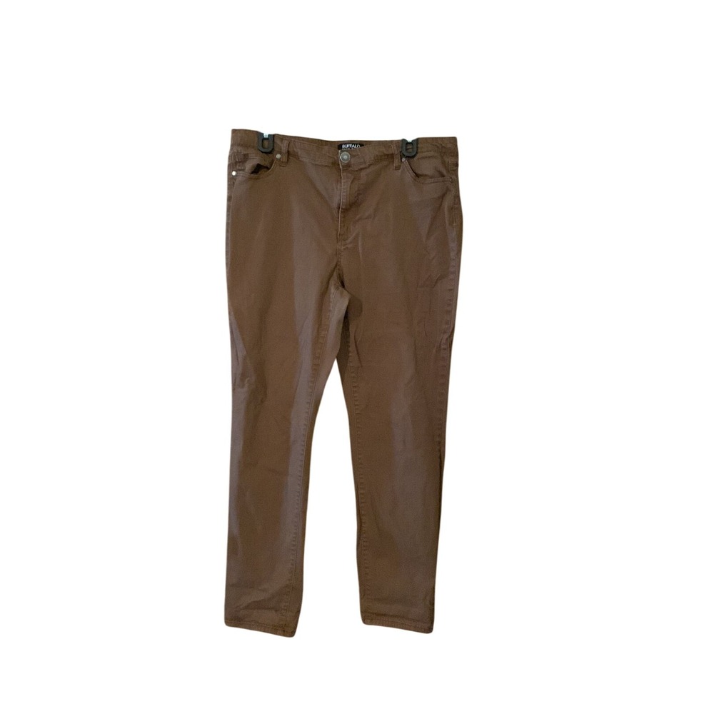 Buffalo David Bitton Womens Brown Pants Size 14/34‎ Casual